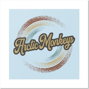 Arctic Monkeys Circular Fade Posters and Art